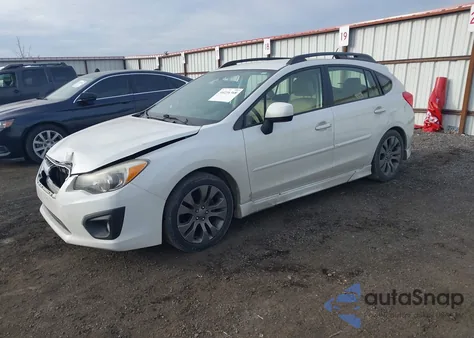 2013 Subaru Impreza 2.0I Sport Premium из США, поврежденный, VIN JF1GPAL63DH807772